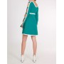 Spring Short Green Cotton Dress