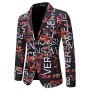 Blazer homme avec imprimé | costume | différentes couleurs | Viscose/Polyester