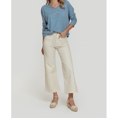 MASSIMA GRAZIA WASHED TROUSERS