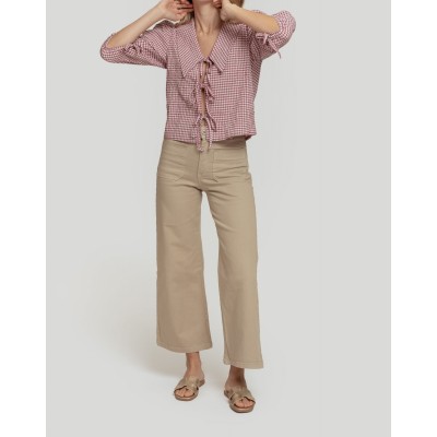 MASSIMA GRAZIA WASHED TROUSERS