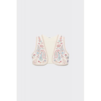 EMBROIDERED HARMONIES VEST