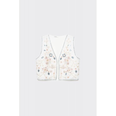 GILET À SEQUINS