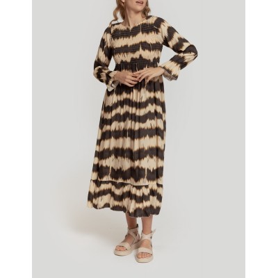 MASSIMA GRAZIA STRIPED DRESS