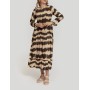 MASSIMA GRAZIA STRIPED DRESS