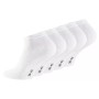 Unisex white cotton sports socks ® from the ESSENTIAL series in a pack of 5