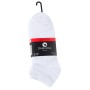 Unisex white cotton sports socks ® from the ESSENTIAL series in a pack of 5