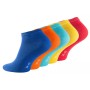 Unisex cotton ® sports socks in fun colors from the ESSENTIAL series in a pack of 5