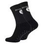 Unisex football socks with non-slip sole and ribbed cuffs