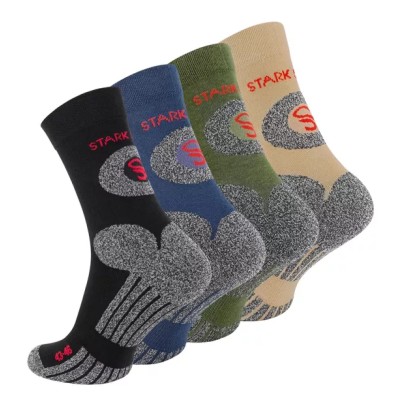 Chaussettes de trekking unisexes avec semelle Air-Channel dans un seul paquet