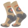 Chaussettes de trekking unisexes avec semelle Air-Channel dans un seul paquet