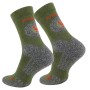 Chaussettes de trekking unisexes avec semelle Air-Channel dans un seul paquet