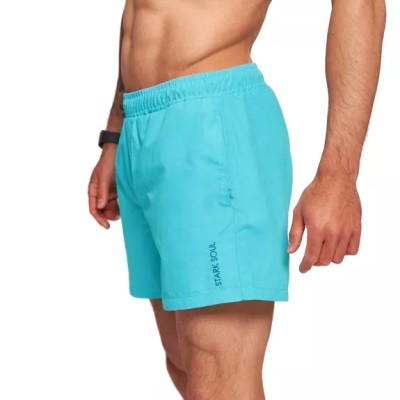 Men's swim trunks with mesh lined shorts