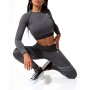 Women's Seamless Long Sleeve Sports Crop Top