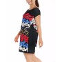 Black printed summer dress SAMANEA BLACK PRINTED SUMMER DRESS