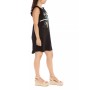 Black trapeze dress ADANSONIA BLACK FLARE DRESS