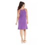 Purple flowing strap dress VIOLET STRAPS DRESS BELLIS