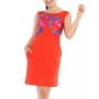 FLUID RED DRESS BRUNELLIA