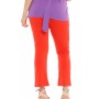 Red straight pants BANARA RED STRAIGHT TROUSERS