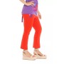 Red straight pants BANARA RED STRAIGHT TROUSERS