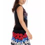 Black embroidered sleeveless top SANTOLINA BLACK EMBROIDERED SLEEVELESS TOP