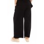 Pantalón largo negro para mujer PANTALÓN NEGRO LARGO DE MUJER STRELIZIA