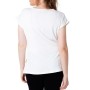 White t-shirt “TITILANTE” WHITE SHORT-SLEEVED TOP