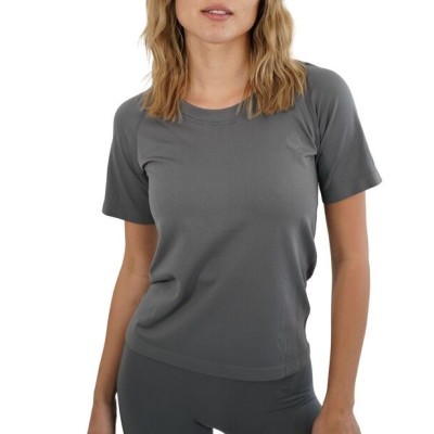 Women's seamless short-sleeved sports t-shirt - racer - running t-shirt