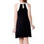 Black dress BLACK SLEEVELESS SKYLIGHT DRESS