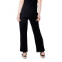 Women's pants BLACK CAPRI PANTS "SHINE"