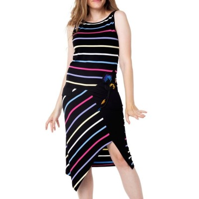 Striped dress “RAINBOW” STRIPED SUMMER DRESS