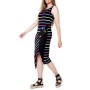 Striped dress “RAINBOW” STRIPED SUMMER DRESS