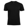 Basic men's t-shirt in combed cotton with round neck and neckband