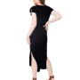 Black midi dress BLACK BACKLIT MIDI DRESS