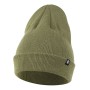 Gorro de punto unisex con vuelta y forro polar interior