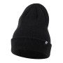 Gorro de punto unisex con vuelta y forro polar interior