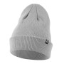 Gorro de punto unisex con vuelta y forro polar interior