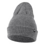 Gorro de punto unisex con vuelta y forro polar interior