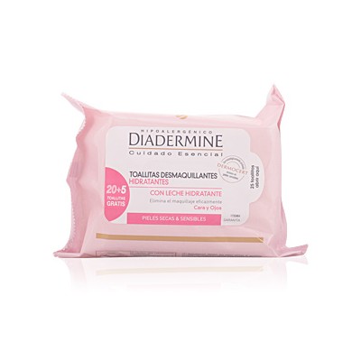 Diadermine moisturizing MAKE-UP REMOVER WIPES for dry and sensitive skin 25u