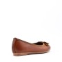 Ballerine confort en simili cuir