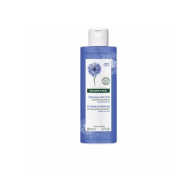 Klorane Sensitive eye make-up remover with ECO-GROWN BLUEBERRY 200 ml