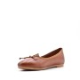 Comfortable faux leather ballerina