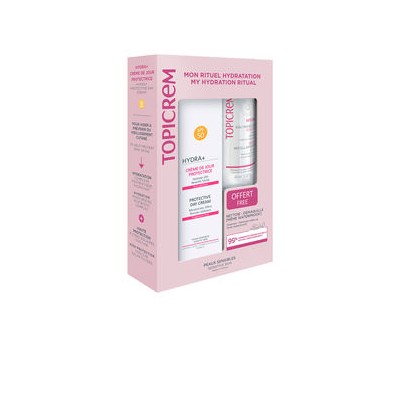 Topicrem BOX HYDRA+ CREMA PROTECTORA DE DÍA SPF50+ 2pz