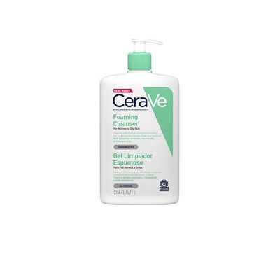 Cerave LIMPIADOR ESPUMA piel normal a grasa 1000 ml