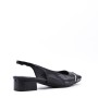 Ballerine confort en simili cuir