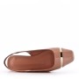 Ballerine confort en simili cuir