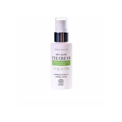 Alma Secret CRÈME ANTI-ÂGE POUR LES YEUX à l'avocat, au thé vert et à la caféine botanique 30 ml