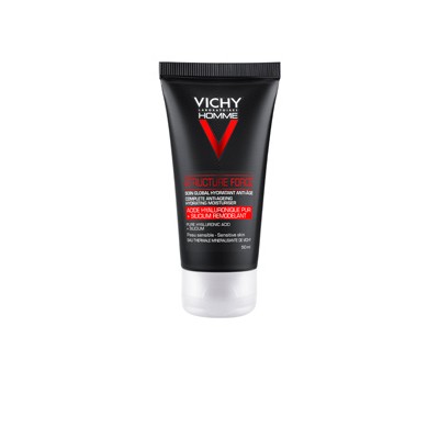 Vichy HOMME Structure Force cuidado hidratante antiedad global 50 ml