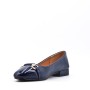 Ballerine confort en simili cuir