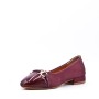 Ballerine confort en simili cuir