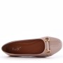 Ballerine confort en simili cuir